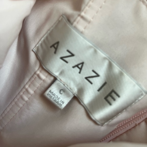 Azazie Bridesmaid / Prom Dress Molly Blushing Pink - Picture 4 of 4